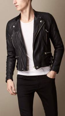 jacket-is-required:  Washed Leather Biker JacketYou’ll love these Outerwear. Promise!