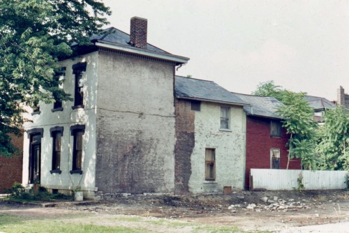 House With Additions, German Village, Columbus, Ohio, 1969.