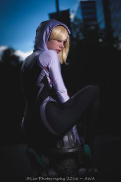   Spider Gwen Cosplay Shot At Anime Weekend Atlanta 2016Photography By David Leocustom