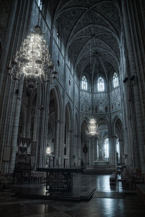 mynocturnality:Uppsala Cathedral, Sweden.