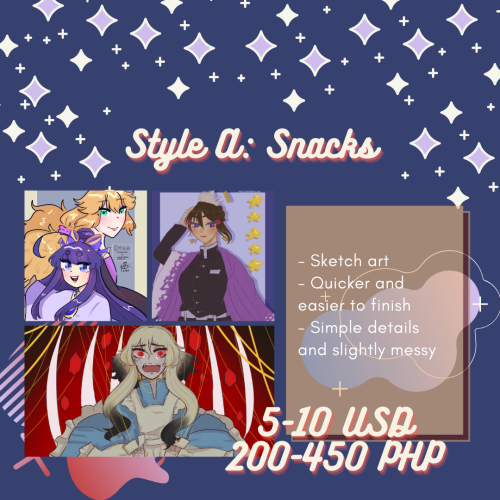My commissions are open! Reblogs=SLOTS AVAILABLE: 3Hello! My digital art commissions are currently o