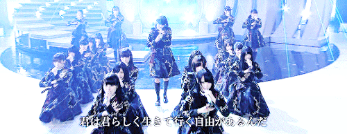 gocchisama: mochichan00: Keyakizaka46′s Kouhaku debut god damn. 