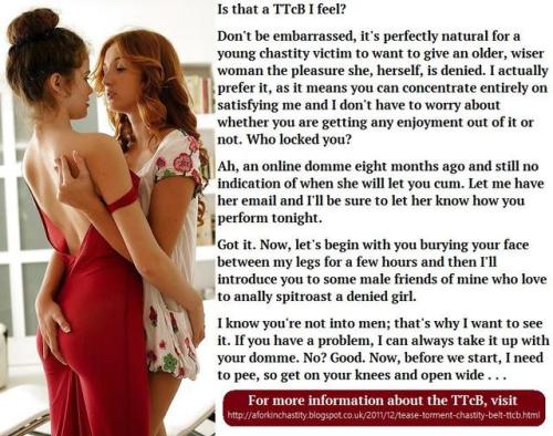 She seems to have really bad taste in women.