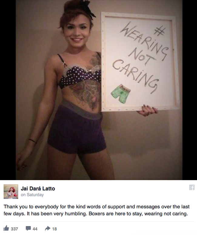 gaylor-moon:  jiji-is-a-bunny:  micdotcom:  Trans beauty queen stripped of her crown