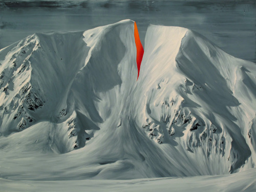 thunderstruck9: Paco Pomet (Spanish, b. 1970), La brecha [The Gap], 2014. Oil on canvas, 120 x 160 cm.