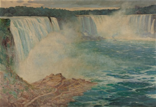 Niagara Falls, August Satra , c. 1906-1909, Cleveland Museum of Art: American Painting and Sculpture