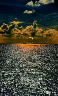 luxelegantopulence: Mindblowing eclipse shot