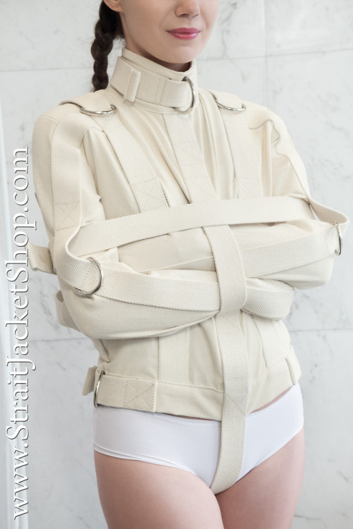  Heavy Duty Straitjacket with Central Crotch Strap for Asylum PatientsStraitJacketShop.com High Qual