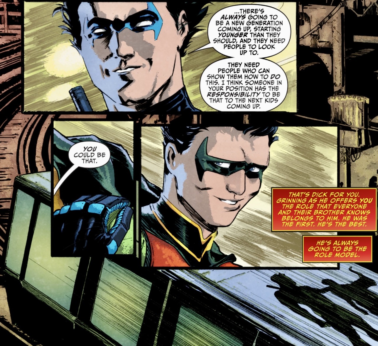 #dick grayson from Of Bats And Birds