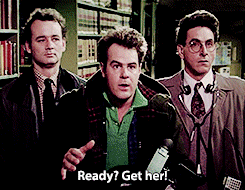 daxterdd:  Thirty-one Days of Halloween: Ghostbusters↳ The Ghostbusters + ghosts, ghouls, and gods  Ray: I tried to think of the most harmless thing. Something I loved from my childhood. Something that could never ever possibly destroy us. Mr. Stay