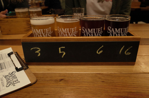 Boston photo dump.1. Some Sam Adams samplings. 2. Possibly one of my favorite spots we hit up, Bukow