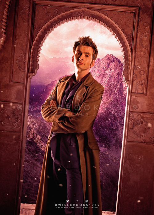 Here’s my cover art for July’s issue of Doctor Who: The Tenth Doctor, from Titan Comics! 