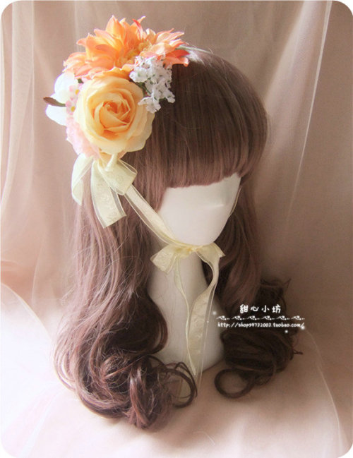 Floral Headdress - (~$10USD)