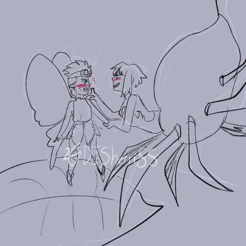 Laserfrog Sketch And I Think Jade Should Get Girlfriend(s) Idk If Ill Ask To These Or Not