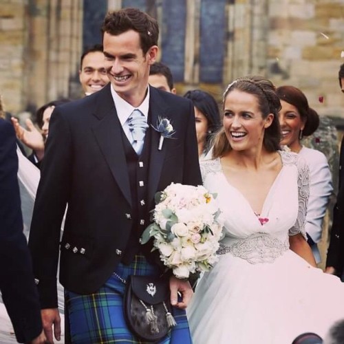 Love this, they finally got married and in style of course. Congratulations to Mr &amp; Mrs Murray #