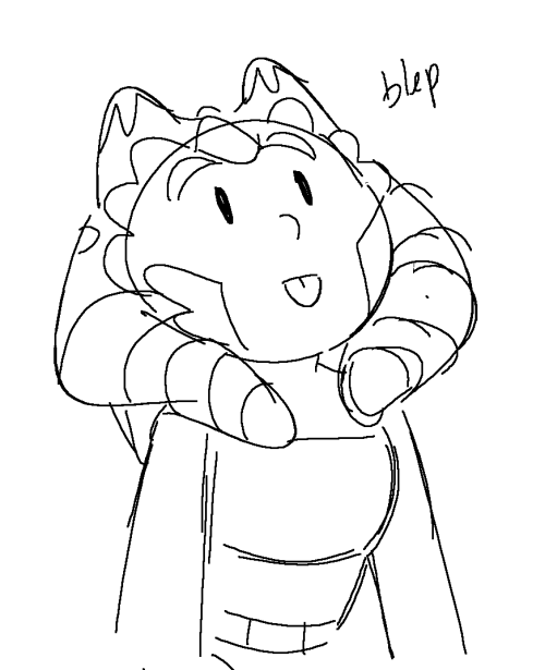 gizzlescribbles:doing that thing that cats do