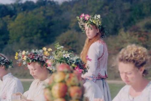 This high my fire, but no higher, no hotter! Midsommar movie aesthetics