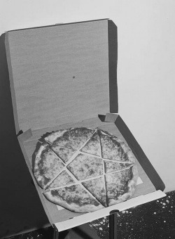 Satanic pizza? I’m game.