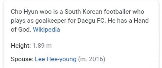 bob-belcher:  Cho Hyun-woo’s wiki description changes after South Korea beat Germany