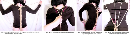 fetishweekly:Shibari Tutorial: Fishbone Bodysuit♥ Always practice cautious kink! Have your sheers re