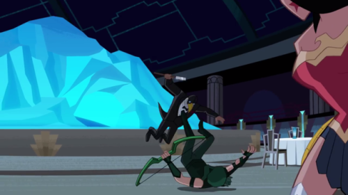 schemingminor: There is a clip of Wonder Woman from a not yet aired episode of Justice League Action