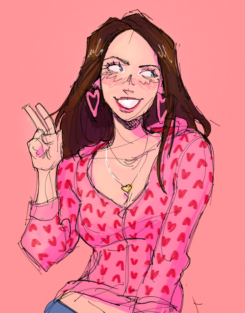 wuntrum: rewatched jennifer’s body so … yknow … had to draw her &lt;3