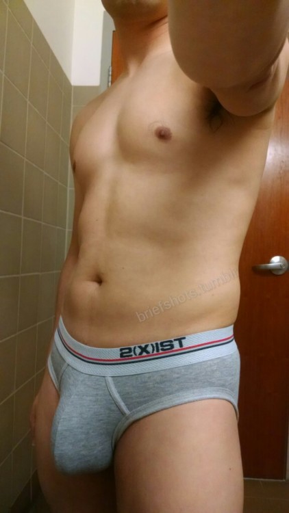 briefshots:  They really make certain things just stand out don’t they2(x)ist Sweats No Show Briefs - M