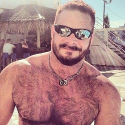 manly-brutes:  bearweek365:  🔥🔥🔥🔥🔥 Thanks @ruggercop for the 📷 …your man is 🐻💦❤️🙏👅👬⭕️🍌➡️👍😈 (at bearweek365.tumblr.com)   manly-brutes.tumblr.com