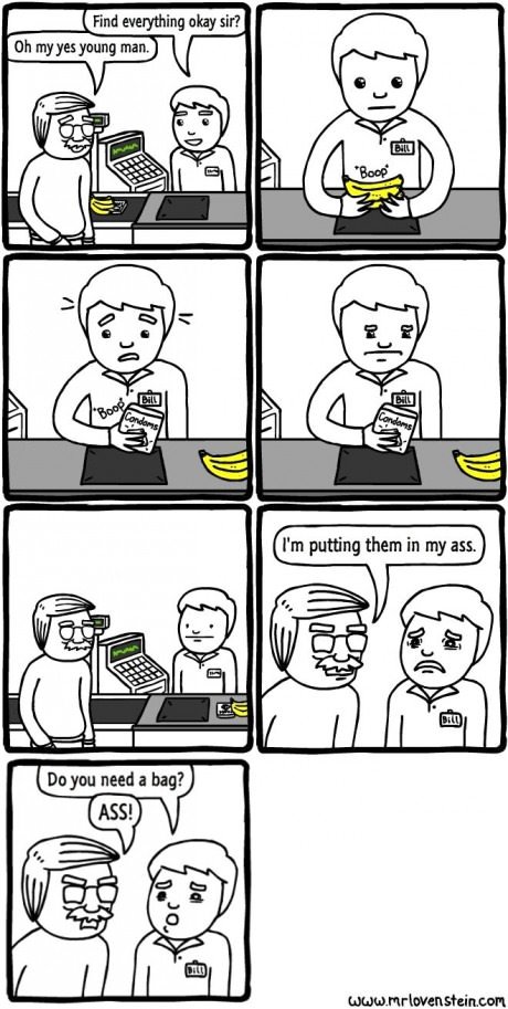 9gag:  I met a weird old man today 