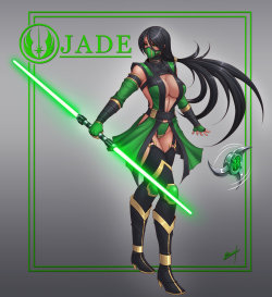 fandoms-females:  TMG #4 - Jedi Jade ( master_jade_by_karosu_maker )   ;9