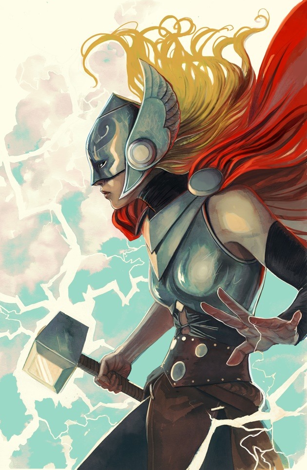 westcoastavengers:  Thor by Stephanie Hans