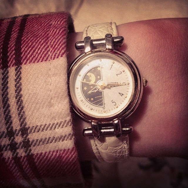 I’ll never be late again. #moonphase #vintage #usa