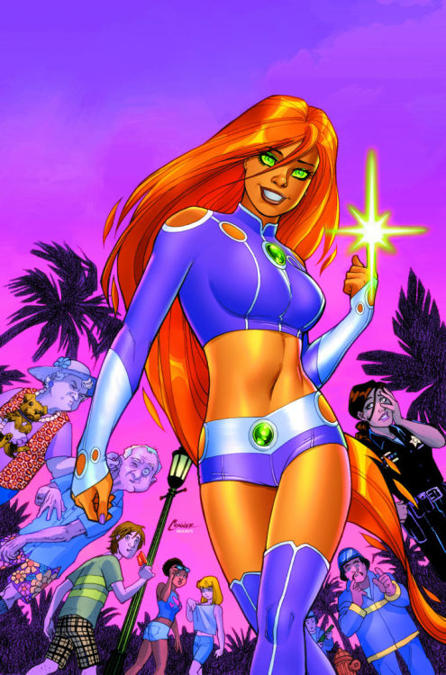 dcwomenkickingass:  Starfire Gets a New Costume adult photos