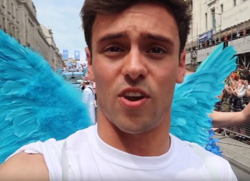 Tom Daley at the Gay Pride Parade in Londonwww.vjbrendan.com/2017/07/tom-daley-at-gay-pride-p