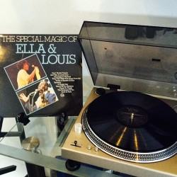 Tuesdayv:  Morning Spin: Ella And Louis #Vinyl #Instaplaka #Audiophile #Casaplacido