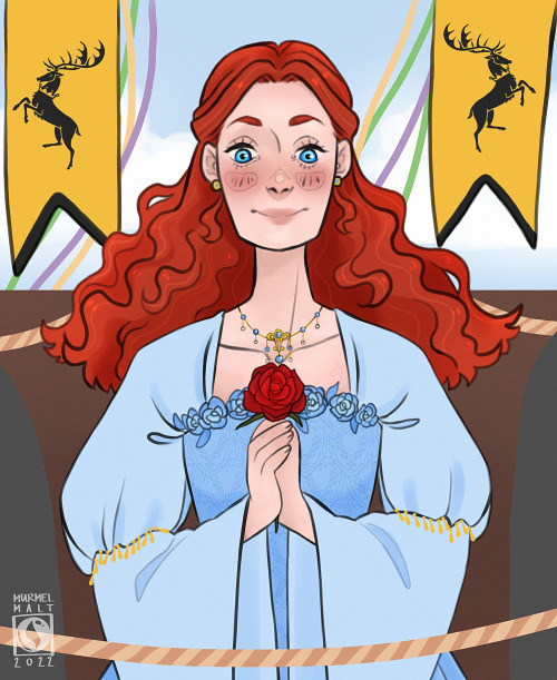  Sansa Stark Appreciation Month - Day 1: Flowers To the other maidens he had given white roses, but 