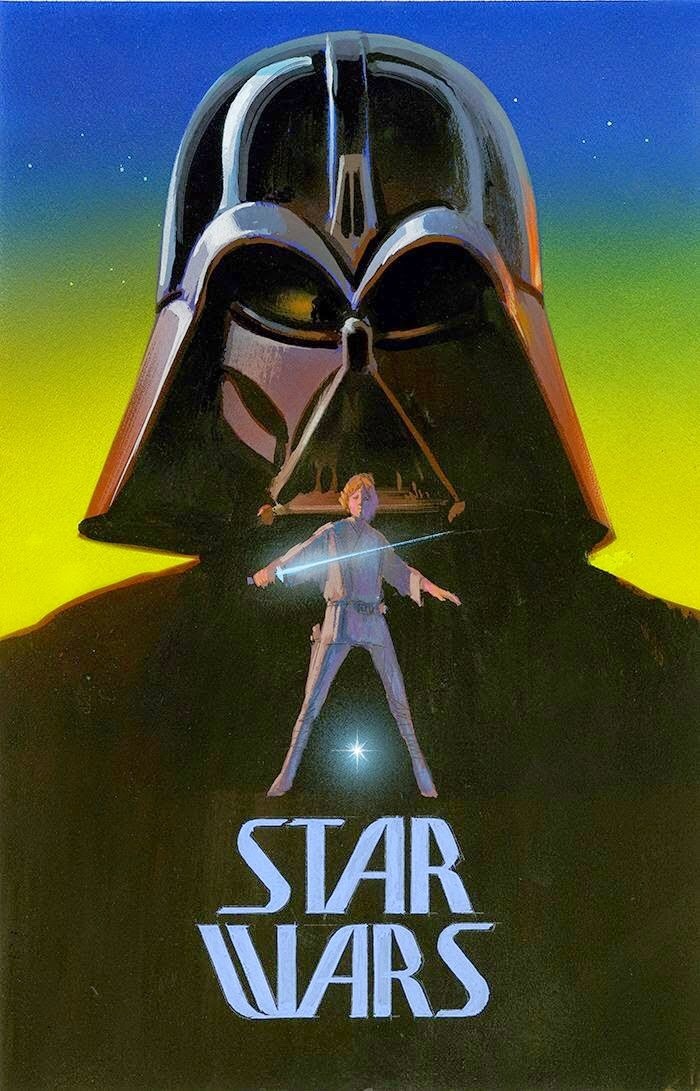 Logo And Poster Designs For Star Wars 1977 By Ralph McQuarrie