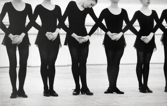 Rehearsal, Ballet Moisseev, Moscow, Russia, 2000 by Martine Franck