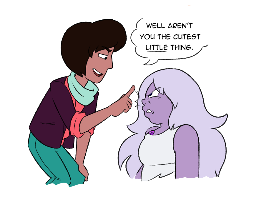 doodles4days:  Quartz Sisters!Re-make of an ancient comic from my last art blog.