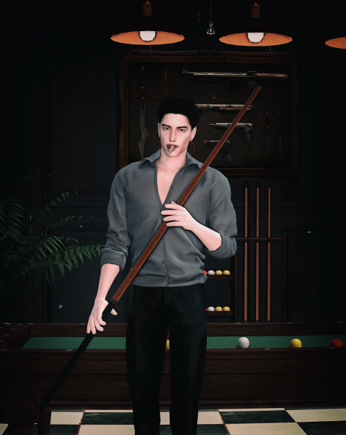 [ NICKNAME X GUELL Carom billiards ]▶Carom billiards Accessory & Build CC by NicknamePose Downlo