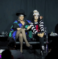 mulder-isms - Thorgy comforting Manila at the viewing party and...