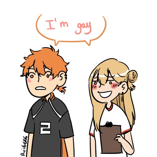 rui6666:in their 3rd year yachi has grown and hinata… not so much :-) 