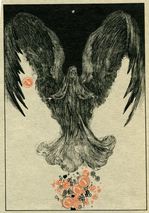 blackpaint20:  son—of-dawn:  Illustration by Willy Pogany for Richard Wagner’s Tannhauser, 1911.