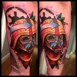 thievinggenius:  Tattoo done by Andy Walker.