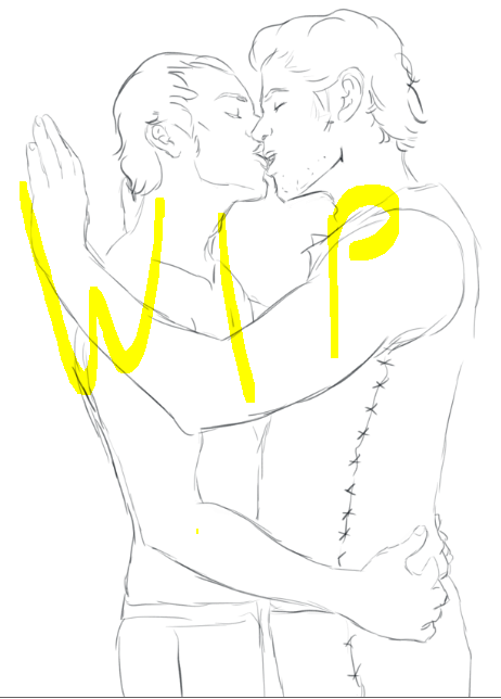 meiilansnotebook: meiilansnotebook: Guess, who’s enjoying xir start of the weekend, by drawing some 