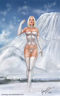 Kamisamafr:  Emma Frost Par Kay-Wan