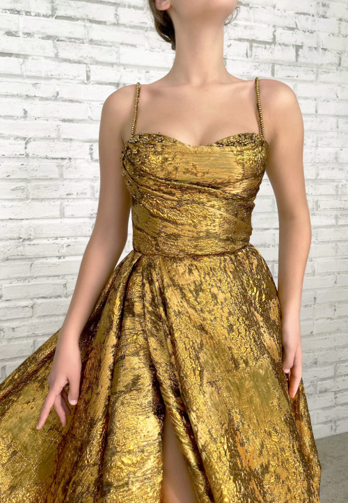 Teuta Matoshi ‘Autumn Leaves’ Gown