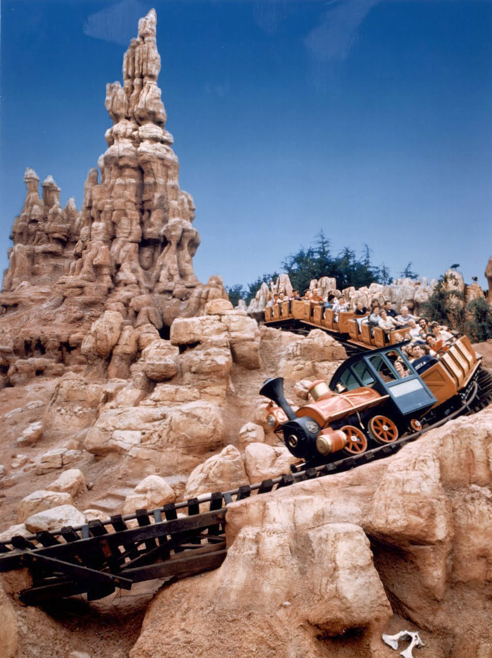 gameraboy:  Big Thunder Mountain, 1997, via Vintage Disneyland Tickets. 