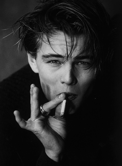 Leonardo DiCaprio photographed by Greg Gorman, 1996