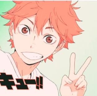 imaginecrackhaikyuu:  iimagine hinata taking a selfie  oh wait u dont have to 